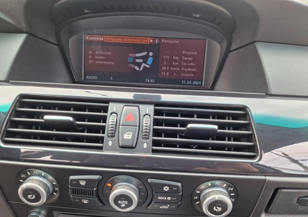 BMW Seria 5 cena 32000 przebieg: 232000, rok produkcji 2009 z Raszków małe 742